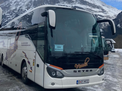 Autobuz modern din flota companiei